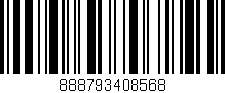 Código de barras (EAN, GTIN, SKU, ISBN): '888793408568'