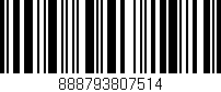 Código de barras (EAN, GTIN, SKU, ISBN): '888793807514'