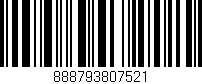 Código de barras (EAN, GTIN, SKU, ISBN): '888793807521'