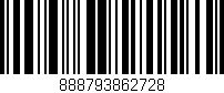 Código de barras (EAN, GTIN, SKU, ISBN): '888793862728'
