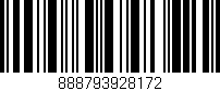 Código de barras (EAN, GTIN, SKU, ISBN): '888793928172'