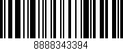 Código de barras (EAN, GTIN, SKU, ISBN): '8888343394'