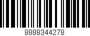 Código de barras (EAN, GTIN, SKU, ISBN): '8888344278'