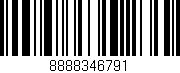 Código de barras (EAN, GTIN, SKU, ISBN): '8888346791'