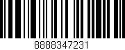 Código de barras (EAN, GTIN, SKU, ISBN): '8888347231'