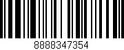 Código de barras (EAN, GTIN, SKU, ISBN): '8888347354'