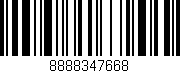 Código de barras (EAN, GTIN, SKU, ISBN): '8888347668'