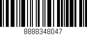 Código de barras (EAN, GTIN, SKU, ISBN): '8888348047'