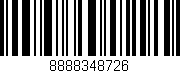 Código de barras (EAN, GTIN, SKU, ISBN): '8888348726'