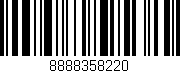 Código de barras (EAN, GTIN, SKU, ISBN): '8888358220'