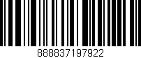 Código de barras (EAN, GTIN, SKU, ISBN): '888837197922'