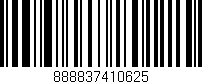 Código de barras (EAN, GTIN, SKU, ISBN): '888837410625'