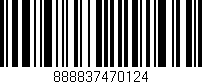 Código de barras (EAN, GTIN, SKU, ISBN): '888837470124'