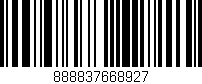 Código de barras (EAN, GTIN, SKU, ISBN): '888837668927'