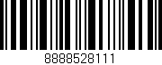 Código de barras (EAN, GTIN, SKU, ISBN): '8888528111'