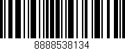 Código de barras (EAN, GTIN, SKU, ISBN): '8888538134'