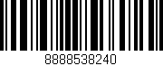 Código de barras (EAN, GTIN, SKU, ISBN): '8888538240'