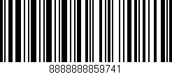 Código de barras (EAN, GTIN, SKU, ISBN): '8888888859741'
