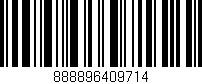 Código de barras (EAN, GTIN, SKU, ISBN): '888896409714'