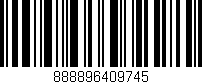 Código de barras (EAN, GTIN, SKU, ISBN): '888896409745'