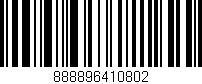 Código de barras (EAN, GTIN, SKU, ISBN): '888896410802'