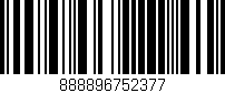 Código de barras (EAN, GTIN, SKU, ISBN): '888896752377'