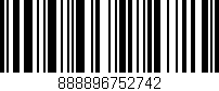 Código de barras (EAN, GTIN, SKU, ISBN): '888896752742'