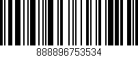 Código de barras (EAN, GTIN, SKU, ISBN): '888896753534'
