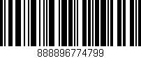 Código de barras (EAN, GTIN, SKU, ISBN): '888896774799'