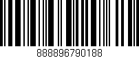 Código de barras (EAN, GTIN, SKU, ISBN): '888896790188'