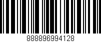 Código de barras (EAN, GTIN, SKU, ISBN): '888896994128'