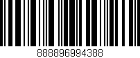 Código de barras (EAN, GTIN, SKU, ISBN): '888896994388'