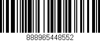 Código de barras (EAN, GTIN, SKU, ISBN): '888965448552'