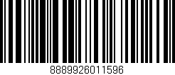 Código de barras (EAN, GTIN, SKU, ISBN): '8889926011596'