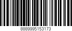 Código de barras (EAN, GTIN, SKU, ISBN): '8889995153173'