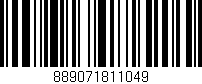 Código de barras (EAN, GTIN, SKU, ISBN): '889071811049'