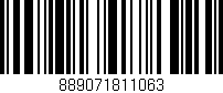 Código de barras (EAN, GTIN, SKU, ISBN): '889071811063'