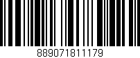 Código de barras (EAN, GTIN, SKU, ISBN): '889071811179'
