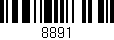 Código de barras (EAN, GTIN, SKU, ISBN): '8891'