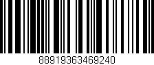 Código de barras (EAN, GTIN, SKU, ISBN): '88919363469240'