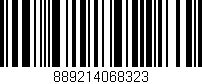 Código de barras (EAN, GTIN, SKU, ISBN): '889214068323'