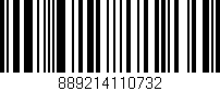 Código de barras (EAN, GTIN, SKU, ISBN): '889214110732'