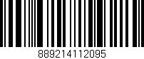 Código de barras (EAN, GTIN, SKU, ISBN): '889214112095'