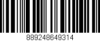 Código de barras (EAN, GTIN, SKU, ISBN): '889248649314'
