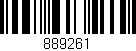 Código de barras (EAN, GTIN, SKU, ISBN): '889261'