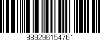 Código de barras (EAN, GTIN, SKU, ISBN): '889296154761'