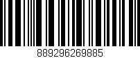 Código de barras (EAN, GTIN, SKU, ISBN): '889296269885'