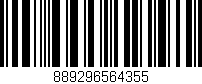 Código de barras (EAN, GTIN, SKU, ISBN): '889296564355'