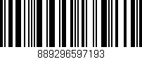 Código de barras (EAN, GTIN, SKU, ISBN): '889296597193'