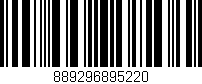 Código de barras (EAN, GTIN, SKU, ISBN): '889296895220'